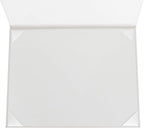 GraduationMall 8.5"x11" Smooth Padded Diploma Cover Certificate Holder White - Image 4
