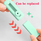 M&G 4+1 Pack Rubber Erasers Sliding Retractable Eraser, Soft Cute Erasers Push - Image 5