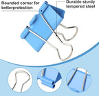 Colored Binder Clips, Medium Binder Clip 1.25 Inch - Image 7