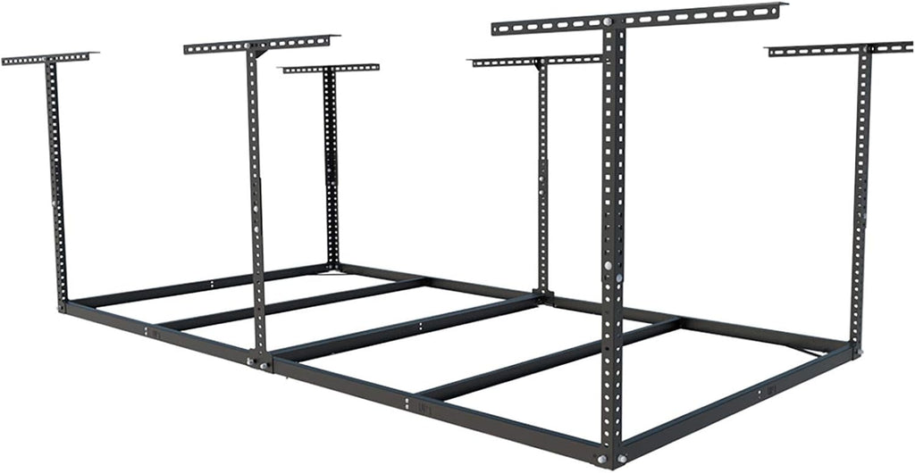 fleximounts 4x8 overhead garage storage rack, without decking, main product view