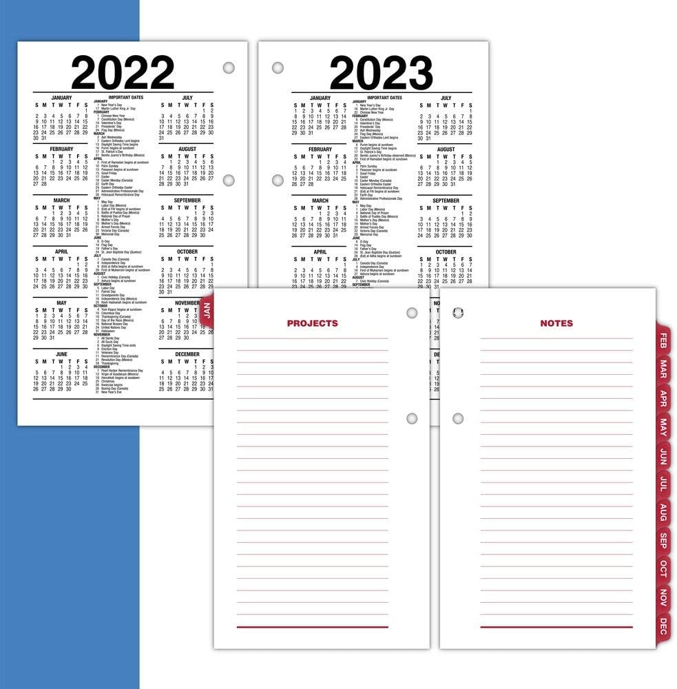 2021 Daily Desk Calendar Refill by AT-A-GLANCE, 3-1/2" x 6", Loose-Leaf, with Monthly Tabs (E717T5021)