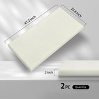 UMIACOUSTICS 2 PCS Acoustic Panel, 47.2" x 23.6" x 2" Fiberglass Sound Proof - Image 2