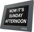 American Lifetime 【New 2024】 Dementia Clock Large Digital Clock - Image 7