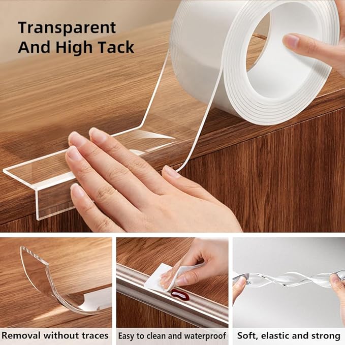 Baby Proofing Edge Protector for Baby 9.84ft Clear Edge Protector Strip Safety - Image 3