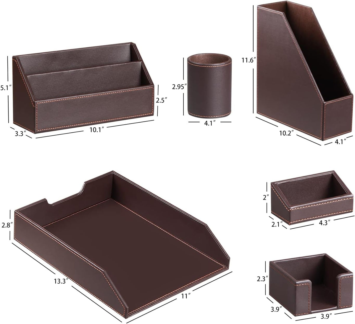 Desk Accessories and Workspace Organizers, 6 PCS Office Supplies Organization...