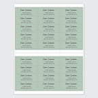Dotty about Paper Personalized Sage Green Colorblock - Image 3