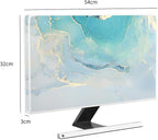 Baocicco Blue Green Marble Monitor Dust Cover 22, 25 Inch Creative Anti-Static - Image 5