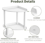 Sezanrpt 2 Tier Countertop Corner Organizer Shelf 7x7x8 Inch - Image 4