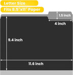 SUNEE File Folders, 30 Pack Manilla Folders 8.5 x 11, Colored File Folders Home - Image 2