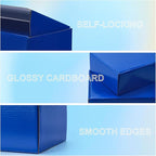 PHAREGE 12x9x4 inch Gift Shipping Boxes Bulk 20 Pack Blue, Tab Lock Tuck Top - Image 3