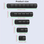 ITUGOU 11PCS Cable Management Cord Holder Organizer, Magnetic Cable Clips - Image 7