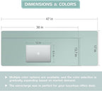 Aothia Leather Desk Pad Protector - Image 3