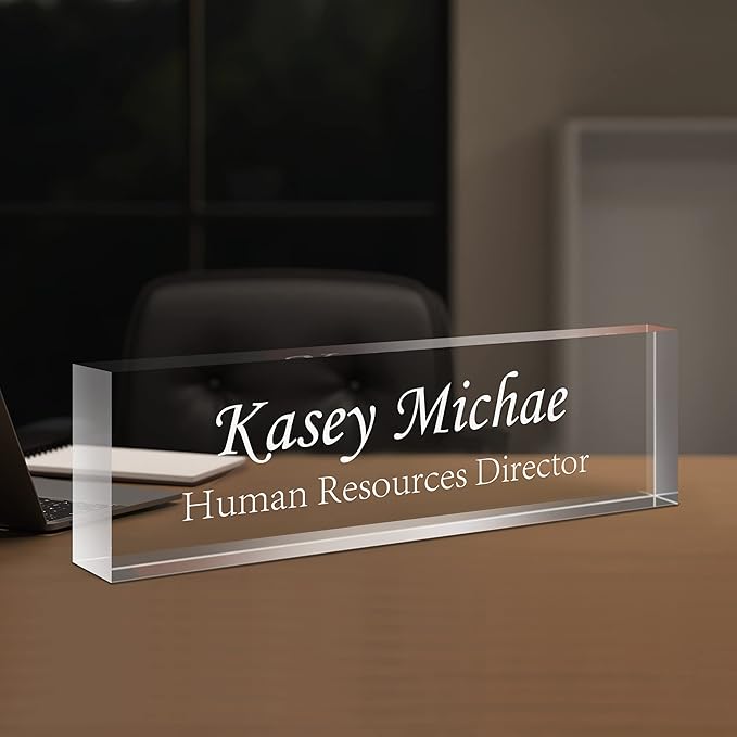 SalaGraphics Custom Engraved Acrylic Name Plates - Image 8
