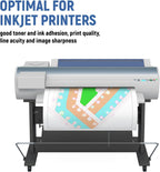 Plotter Paper 24"x 150' Wide Format Blueprint Paper, 4 Rolls, Goefun 20lb CAD Bond Rolls on 2" Core for CAD Printing on Inkjet Printers
