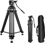 PULUZ 67"/170cm Video Tripod, Heavy Duty Aluminum Alloy Camera Tripod Stand by PULUZ