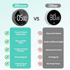 Allbean Digital Kitchen Timer, Large Display Magnetic Countdown Countup Timer - Image 8