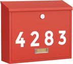 LAND·VOI Locking Wall-Mount Mailbox by LAND%C2%B7VOI