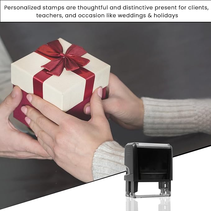 Custom Address Stamps Self Inking or Wood Handle 20+ Designs to Choose from! - Image 9