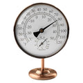 Foxyoo 4-Inch Indoor Thermometer and Humidity Gauge, Room Analog Temperature by Foxyoo