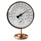 Foxyoo 4-Inch Indoor Thermometer and Humidity Gauge, Room Analog Temperature by Foxyoo