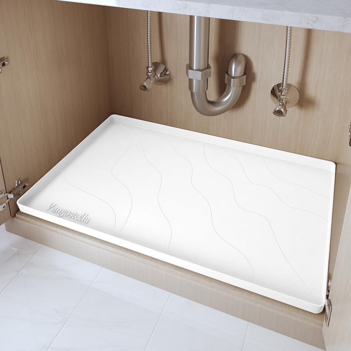 Heavy Duty Silicone Under Sink Mats for Kitchen Waterproof 40" x 19&quot...