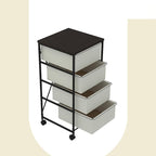 CASUNER Small Cabinet with Drawers Rolling 4 Drawer Mobile File Cabinet - Image 4