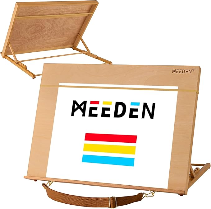 MEEDEN A2 Wooden Tabletop Easel by MEEDEN