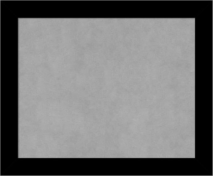 Amanti Art Black Framed Magnetic Board 19x23 Small Vision Board by AmantiArt