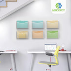 MINDEPOT Wall File Organizer, Hanging Wall Mounted File Folder Binder Holder - Image 7