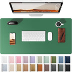 YSAGi Leather Desk Pad Protector, Office Desk Mat, Large Mouse Pad, Non-Slip PU by YSAGi