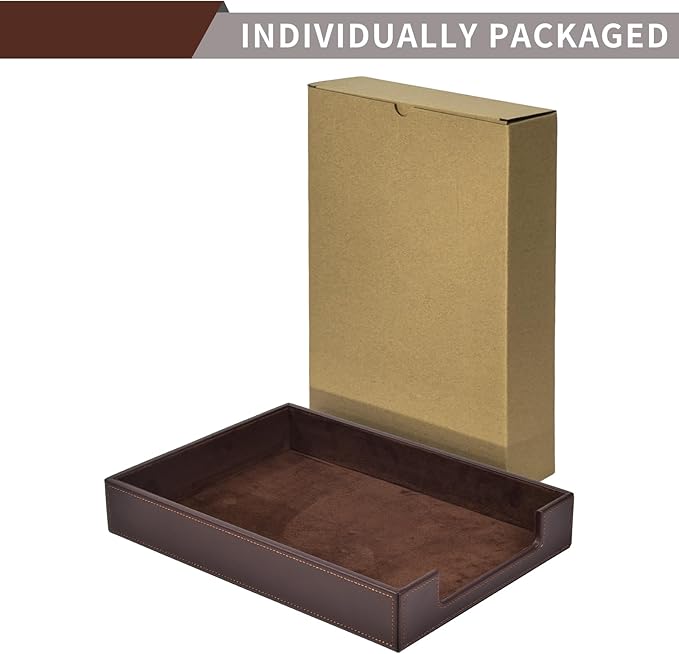 RHCSZ PU Leather Letter Tray - Image 7