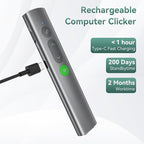 Wireless Presentation Clicker PowerPoint Remote: USB C A Presenter PPT Power - Image 7