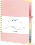 Forvencer 2026 Planner, Hardcover Calendar Planner Weekly and Monthly, Jan 2026 by Forvencer