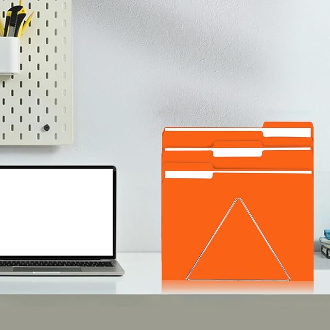 File Folder, RAZCC 150 Pack 1/3 Cut Tab File Folders Letter Size, Folders - Image 7