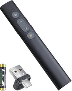 Presentation Clicker Presentation Remotes, Type C/USB A 2 in 1 Pointer by UBUYONE%C2%AE