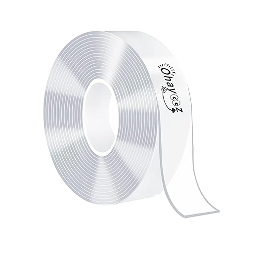 Ohayooz® Extra Strong Double Sided Tape Heavy Duty Removable 10FT, Photo Deco by MakeYourLifeBetter