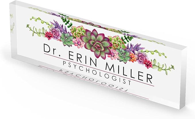 Artblox Office Personalized Name Plate - Image 5