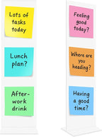 Removable Sticky Note Holder, Acrylic Desktop Memo Message Board, Transparent by Unknown