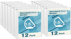 CIXILDTS 1.5-inch D Ring Binders, Fit US Letter Size Paper, 1-1/2" 3 Slant-D by CIXILDTSOffice