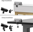 Upgraded, Desk Edge Clamp Mount Power Strips - Image 8