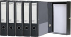 URbantin 6 Pack Foldable A4 Box Files, Plastic Archive Folders, 65mm Spine by URbantin