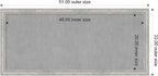 Amanti Art Silver Framed Magnetic Board 23x51 Oversize Vision Board - Image 4