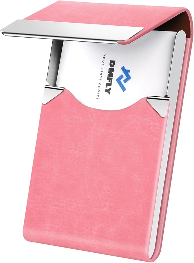 Business Card Holder for Women or Men, Business Card Case by DMFLY