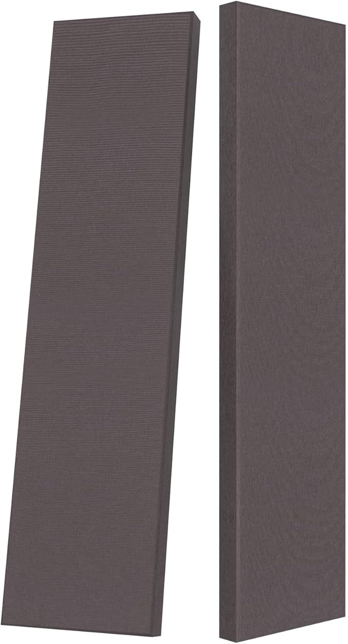 2” Thick Acoustic Panels with Hanging Brackets to the Wall, Mud Grey by UMIACOUSTIC