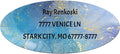 Made in USA Custom Return Address Stickers Labels Customized Mailing Label by HOOKAH+SUN