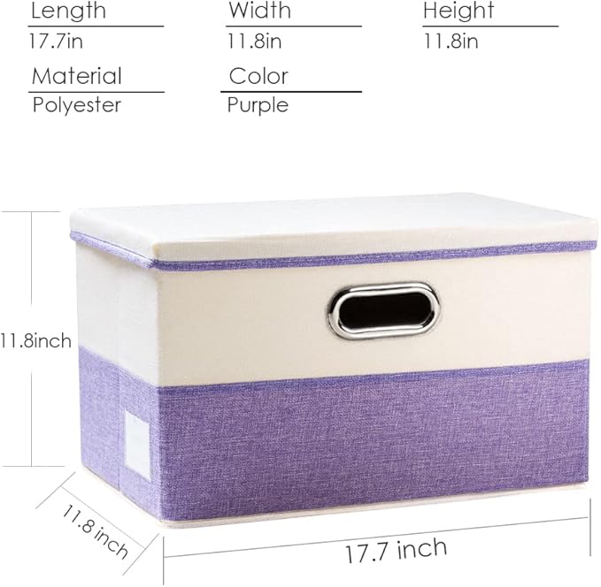 PRANDOM Large Foldable Storage Bins - Image 4