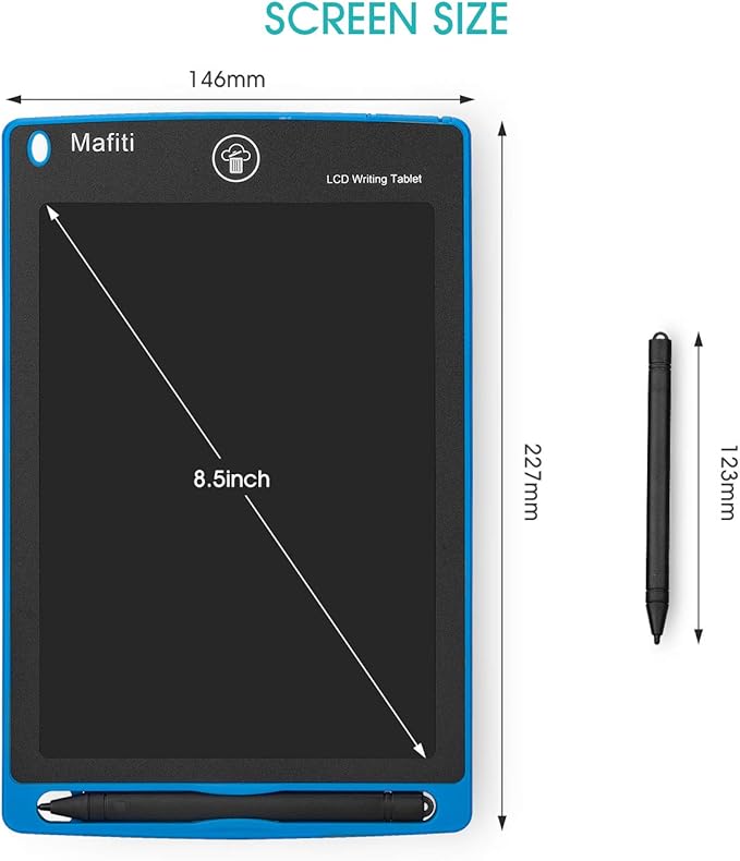 mafiti 10 Pack LCD Writing Tablet 8.5 Inch Electronic Drawing Pads - Image 7