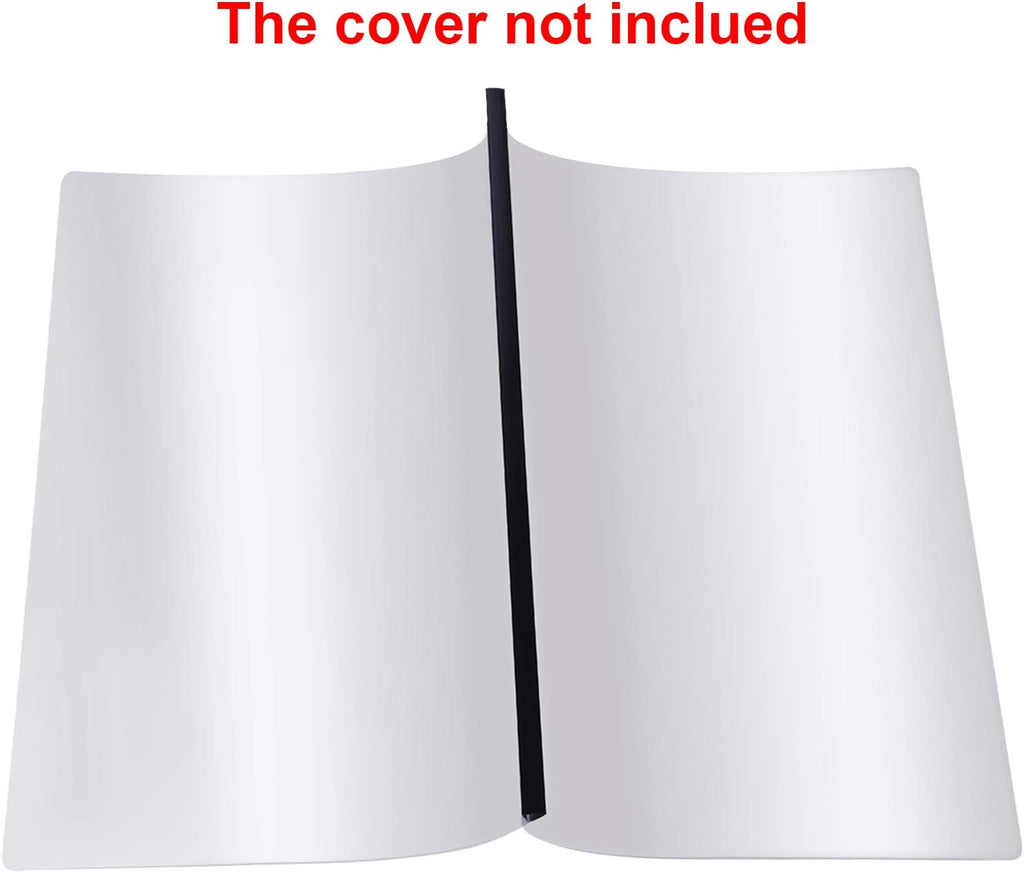 Outus 30 Pieces Binding Bars Slide Grip Binding Bars for Office Report Cover, A4 Size, 30 Sheets Capacity, 12 Inch (Black)