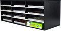 PAG Mail Sorter, Wood Countertop Literature Organizer, Student Mailbox by PAG