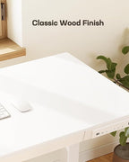 Marsail Standing Desk with Drawer, 48 x 24 inch Whole Piece Tabletop Electric - Image 7